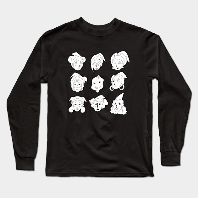 Ojamajo doremi magical doremi manga style Long Sleeve T-Shirt by MamiTheArtist